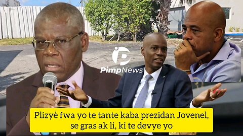 Joseph Jouth te sove prezidan Jovenel plizyè fwa