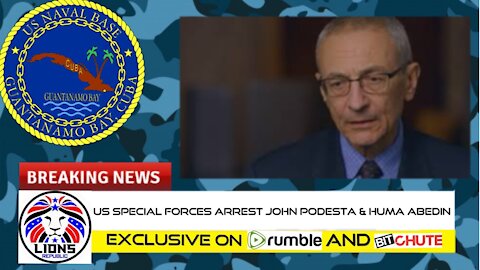 US SPECIAL FORCES ARREST JOHN PODESTA & HUMAN ABEDIN