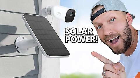 SOLAR POWER ☀️ for your HOMEKIT Cameras! [EufyCam Solar Panel + Battery Life Update]