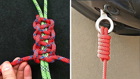 50 Useful Knots & Rope Hacks For Every Situation