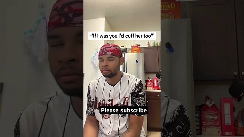 When they say they'd cuff her if they were you… TikTok funny side eye react joke's short