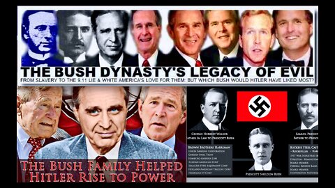 Prescott Bush Funded Hitler Barbara Bush Was A Man Big Mike Michelle Obama Is A Man Nazi Bush Family