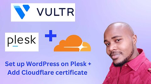 Vultr tutorial Plesk With Cloudflare Certificate | How to add Cloudflare certificate on Plesk panel