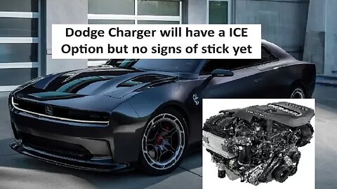 Dodge Charger will get 6 cylinder model but no sign of stick shift