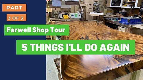 Five Shop Improvements I Won't Live Without - Farewell Shop Tour Part 3 || Recreational Woodworker