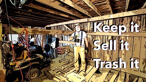 Clearing the Barn of Tools to Sell or Trash