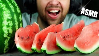 ASMR JUICY WATERMELON | EATING SOUND (NO TALKING) 🎧 BEST SOUND