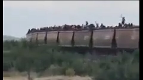 Another Train Full Of Invaders On It's Way Here From Mexico