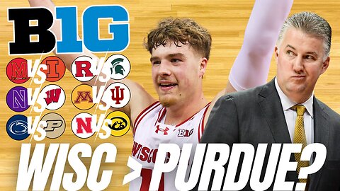 Big Ten Basketball Podcast: Is Wisconsin Surpassing Purdue? | Maryland Upsets Illinois