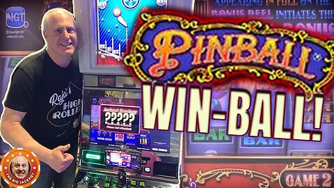 🎱 $60 Max Bet Pinball Bonus Reel Jackpot 🎱 Big $10,000 Black Widow Bonus Win!