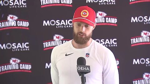 Harrison Butker shuts down reporters false claims