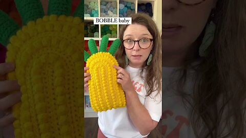 Bobble baby, bobble baby, bobble baby, BOBBLE! link in description for bobble stitch video #shorts