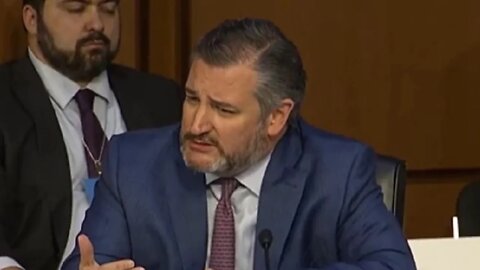 Senator Ted Cruz GRILLS Judge Jackson During Hearing Confirmation For THIS!