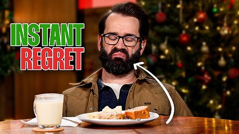 Matt Walsh Eats A VEGAN Christmas Meal