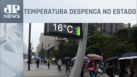 Frente fria chega e fortes chuvas podem atingir estado