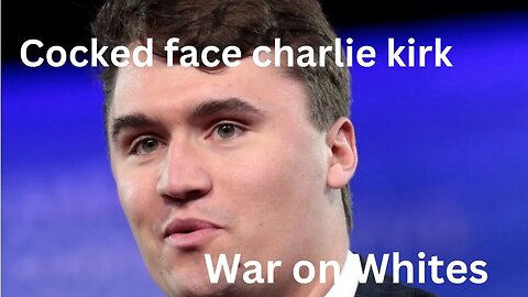 Cocked face Charlie kirk lie of War on Whites Ohio train derailment