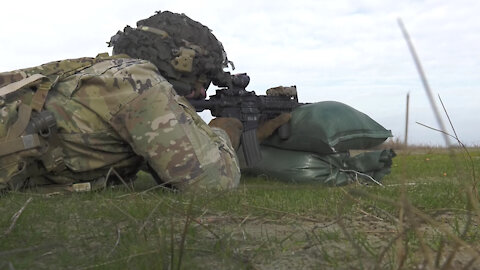 Company live fire exercise, Foce Reno - Italy