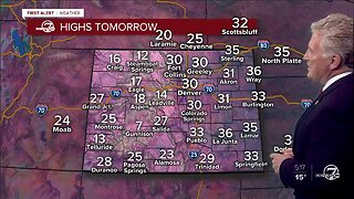 First Alert Action Day: Very cold tonight with some slick streets