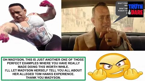 T&D CLIPS: TOM HANKS VS MADYSON MARQUETTE