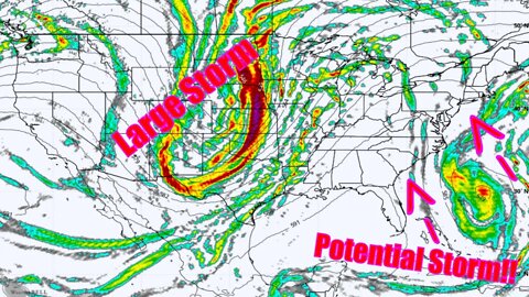 Potential Tropical System Forming Off The East Coast - The WeatherMan Plus