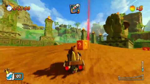 Rampage Ruins Capture The Flag Gameplay - Crash Team Racing Nitro Fueled