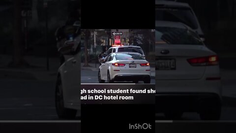 DC high School Student Found Dead in Hotel Room #shorts #washingtondc