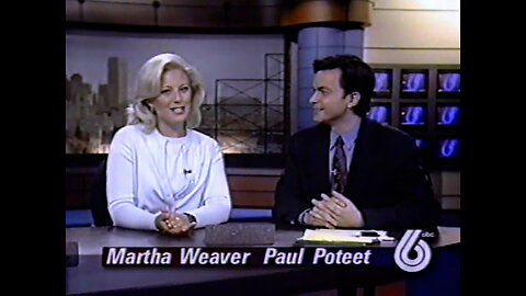 July 4, 1997 - Martha Weaver & Paul Poteet Saturday AM WRTV News Promo