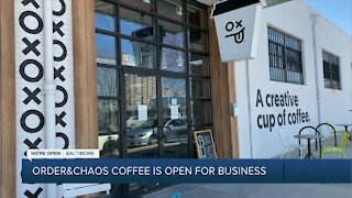 Order & Chaos Coffee is open for business