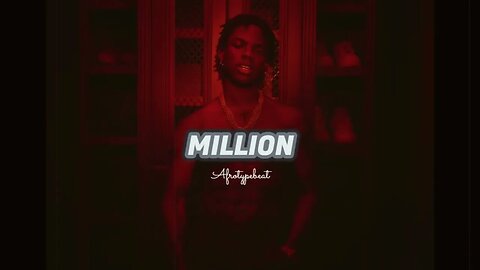 ''MILLION'' Rema x Burna boy Type Beat | Afrobeat Instrumental 2023