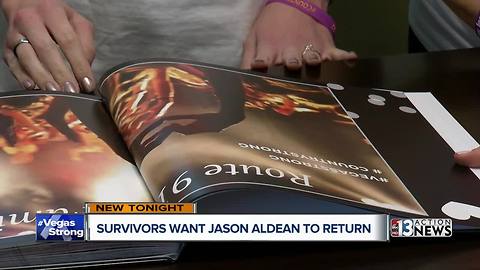 1 October survivors ask Jason Aldean to come back to Las Vegas and finish his set