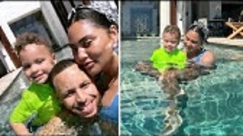 Ayesha curry And Stephen Enjoy A Beautiful Day With Their Son Canon Curry!🥰