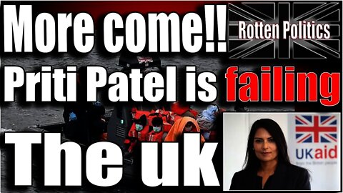 More channel crossings? ,Priti Patel what are you doing?