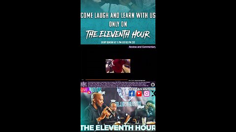 Come Laugh and Learn With Us on the 11th Hour