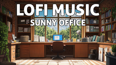 Lofi Music for Study, Read and Work in Sunny Office ☀️