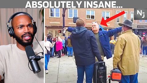 DEMON POSSESSED "Christians" Harass Street Preacher, This Is Insane.