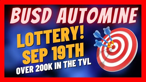 BUSD AUTOMINE Review 🚀 NEW Lottery 🏧 Massive TVL Growth Update 🚀 5.5% Daily & Withdraw at Any Time ✅