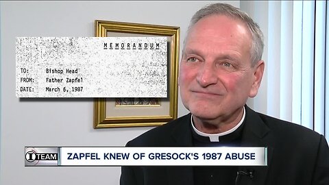 Msgr. Zapfel, host of controversial Mass, knew of priest's abuse in 1987