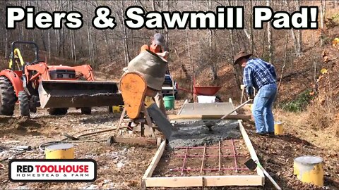 Ultimate Sawmill Shed: Part 1 - Concrete Work