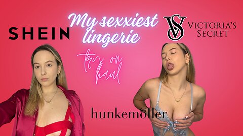 Try on Haul Lingerie