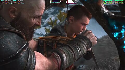 God of War 4K HDR PC Gameplay 12900 K RTX3080