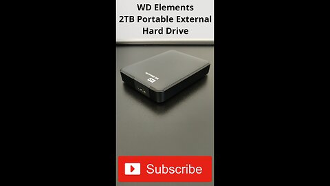 WD 2TB Elements Portable External Hard Drive