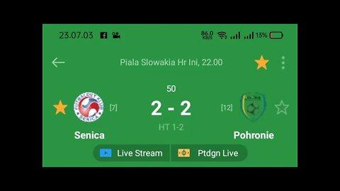 LiVE !! SENICA VS POHRONIE