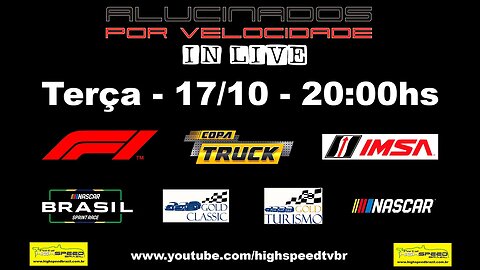 🏎️ ALUCINADOS POR VELOCIDADE IN LIVE