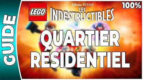 LEGO : Les Indestructibles - QUARTIER RÉSIDENTIEL - 100 % Brique dorées, Course [FR PS3]