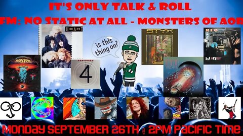 It's Only Talk & Roll - FM: No Static At All - Monsters of AOR