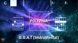 POLYPHIA G.O.A.T FCN GUITAR CHORDS & LYRICS Instrumental