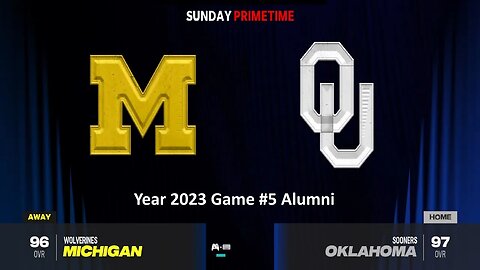 CFB 2024 Michigan Wolverines Vs Oklahoma Sooners Year 2023 Alumni