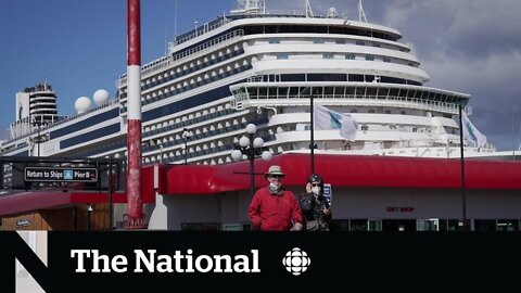 Cruise ship docks in Canadian waters for 1st time since pandemic began