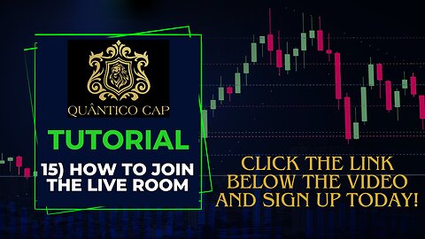 QuanticoCap Tutorials #15 - How to Join the LiveRoom | Make Money Trading Nasdaq