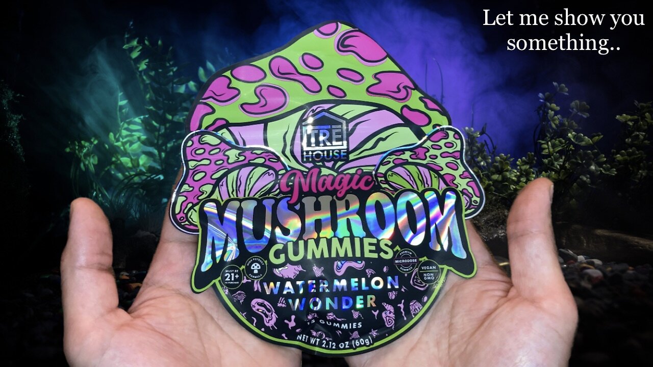 Tre House Magic Mushroom “Watermelon Wonder” Gummies Review - Magic Mushroom Gummies Tre House Reviews